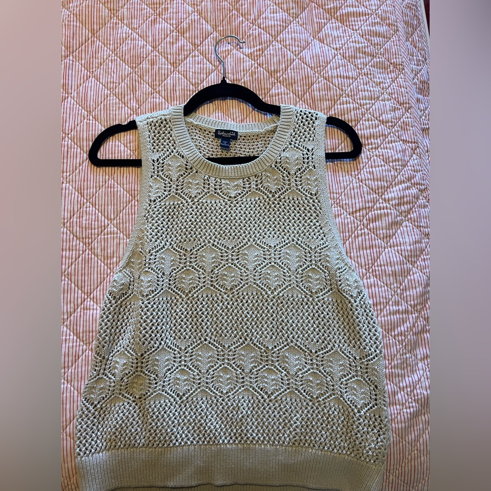 Splendid Cream Knit Sweater